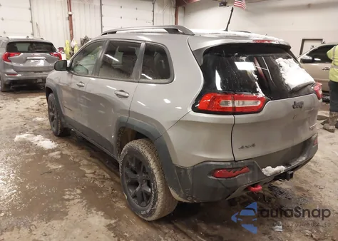 2018 Jeep Cherokee Trailhawk from USA, damaged, VIN 1C4PJMBX1JD554588